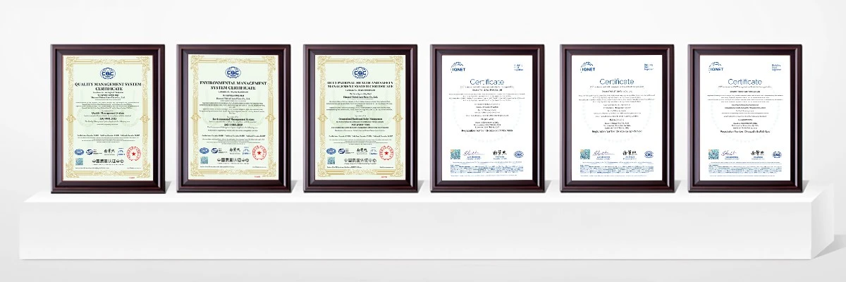 YSR Seating international quality certifications YSR Seating international quality certifications